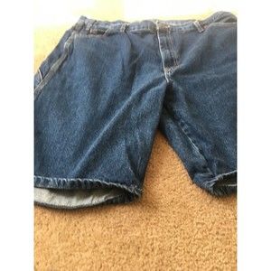 Dickies Men's Big & Tall Size 42 Blue Denim Jean Shorts